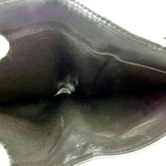 GUCCI Double Sided Wallet GG canvas beige canvas leather Auth used T17988 - Picture 2 of 9